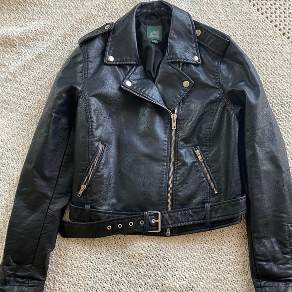wild fable leather jacket